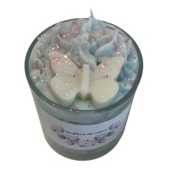 bougie chantilly fleur de coton