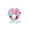 Bouquet floral en cire parfumée fleur d'eau