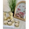 Créa By Yasmine - Boîte de 6 bougies chauffe plat