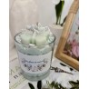 Créa By Yasmine - Bougie chantilly fleur de coton