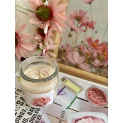 Créa By Yasmine - Bougie pop souffle de rose