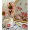 Créa By Yasmine - Bougie pop souffle de rose