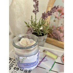 Créa By Yasmine - Bougie pop souffle de lavande