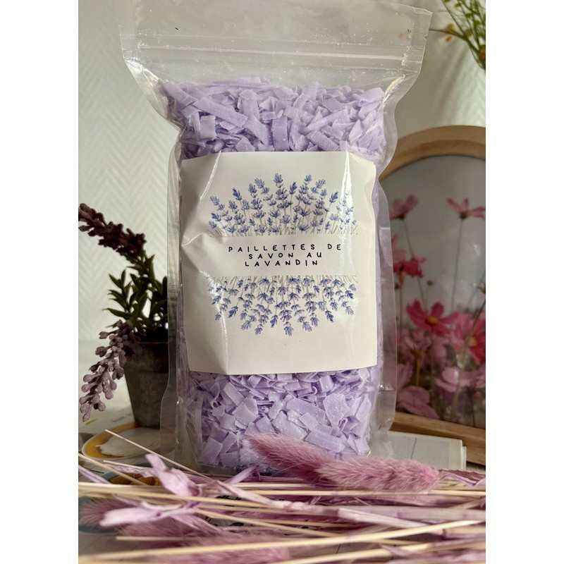 Créa By Yasmine - Paillettes de savon au lavandin