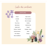 Personnalisation - Bouquet de fondants parfumés version boîte ronde