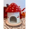 Brûleur champignon rouge