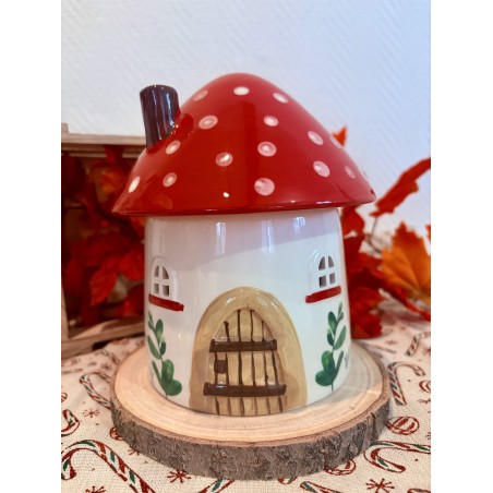 Brûleur champignon rouge