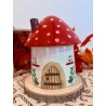 Brûleur champignon rouge