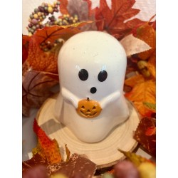 Brûleur encens petit fantôme citrouille