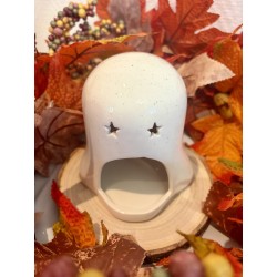 Brûleur encens petit fantôme citrouille