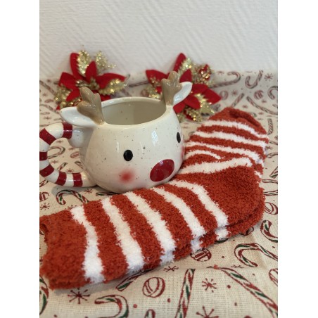 Mug renne & chaussettes douillettes