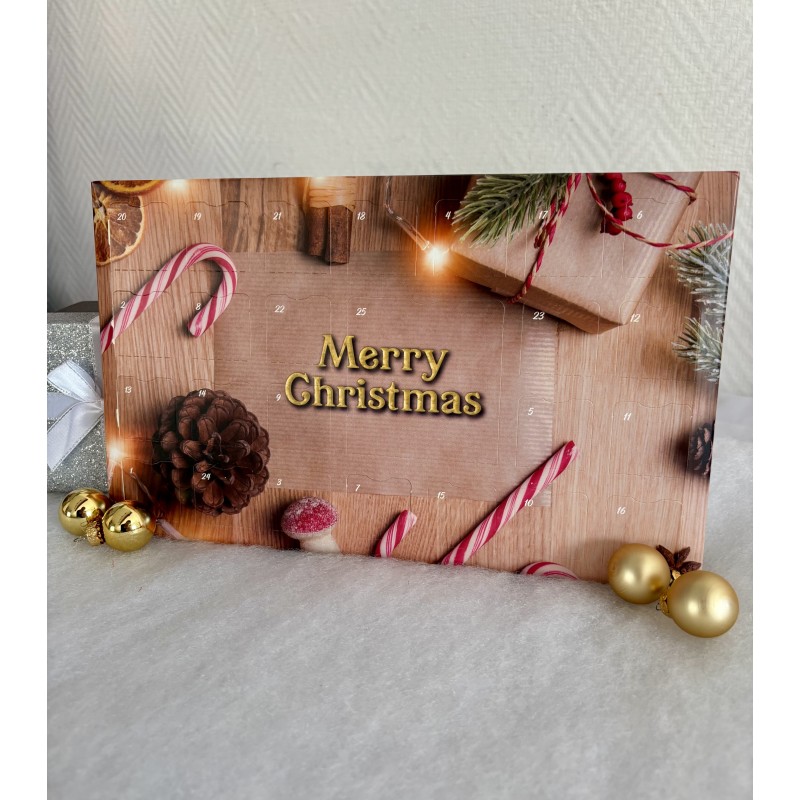 Calendrier de l'avent fondants parfumés Calendrier de l'avent fondants parfumés