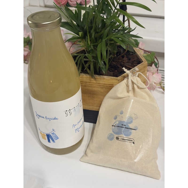 Kit Lessive Maison au Savon de Marseille - 1,5L