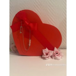 bracelet quartz rose, bracelet pierre naturelle, bijou lithothérapie, bracelet acier inoxydable, quartz craquelé, pierre de l'am