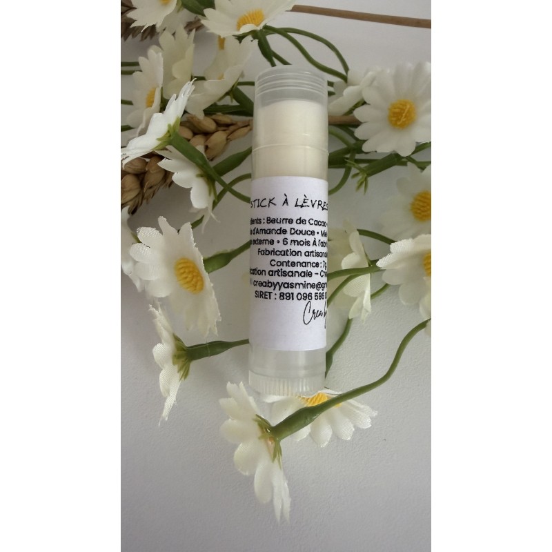 Stick à Lèvres Miel Cacao Naturel | Soin Lèvres Bio