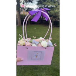 Bouquet de fleurs en cire parfumées