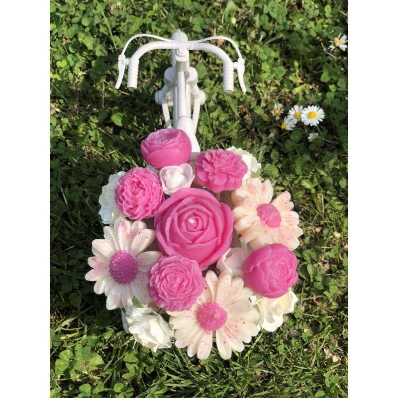 Personnalisation - Bouquet fondants parfumés version vélo