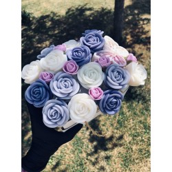 Personnalisation - Bouquet fondants parfumés version sac et panier