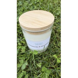 Bougie citronnelle et géranium