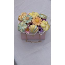 bouquet fleuri parfumé monoï cire d'olive creabyyasmine déco