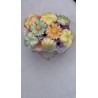 bouquet fleuri parfumé monoï cire d'olive creabyyasmine déco