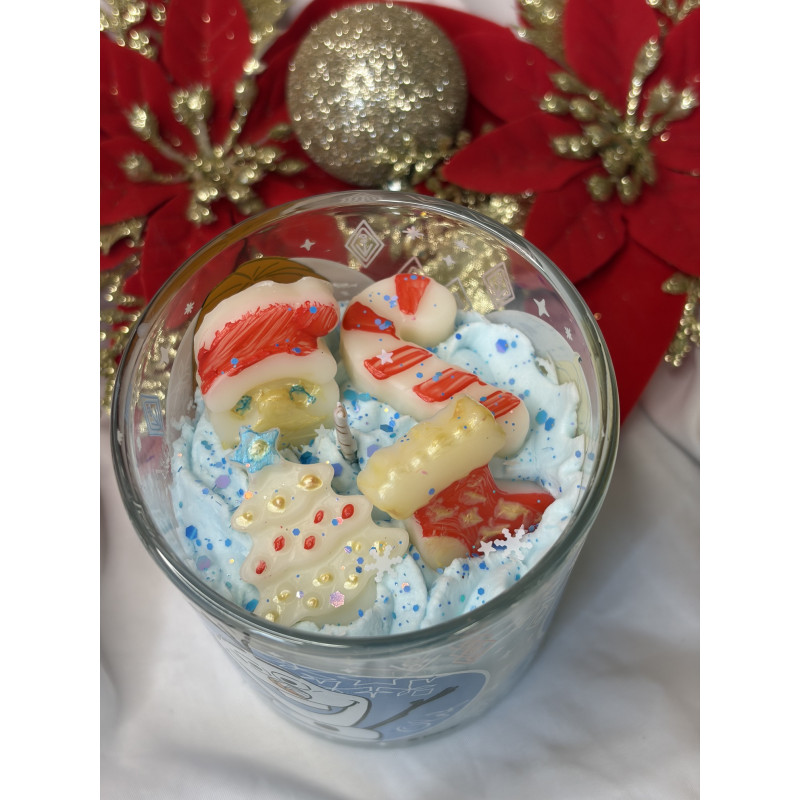 Bougie Chantilly Gourmande Noël – Cerise Noire